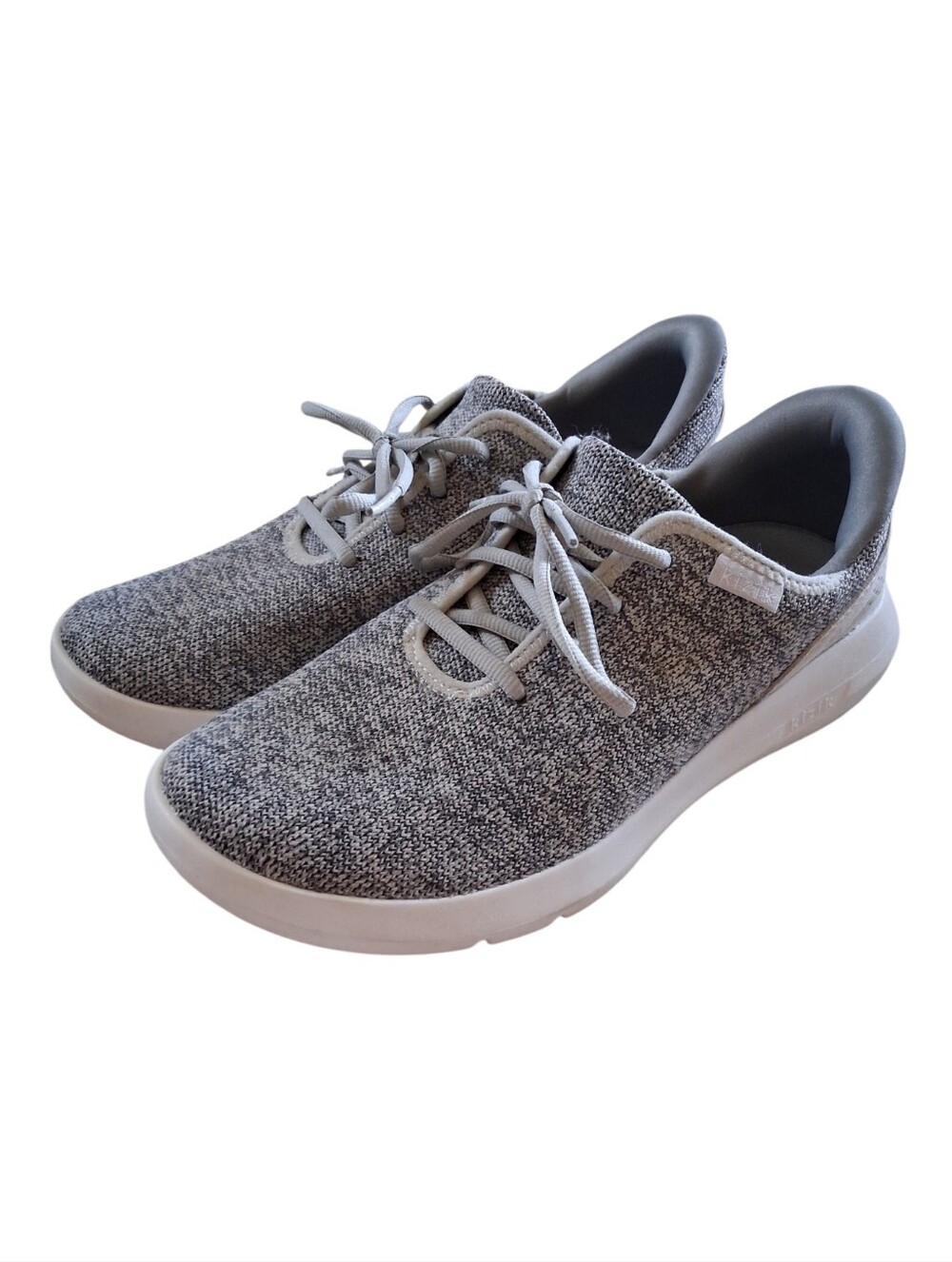Kizik Madrid Eco Knit Sneakers Shoe Gray Size 9